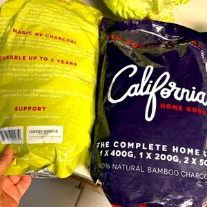 California HomeGoods, charcoal moisture and odor absorbing deodorizing sachets